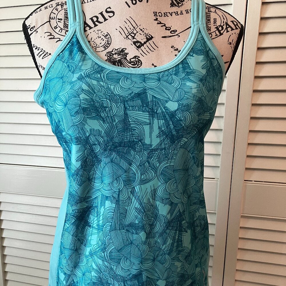 Workout Yoga Top Brooks Turquoise